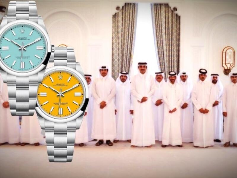 أمير قطر الشيخ تميم يقدم ساعات روليكس للطلبة المتفوقين في الثانوية العامة 
