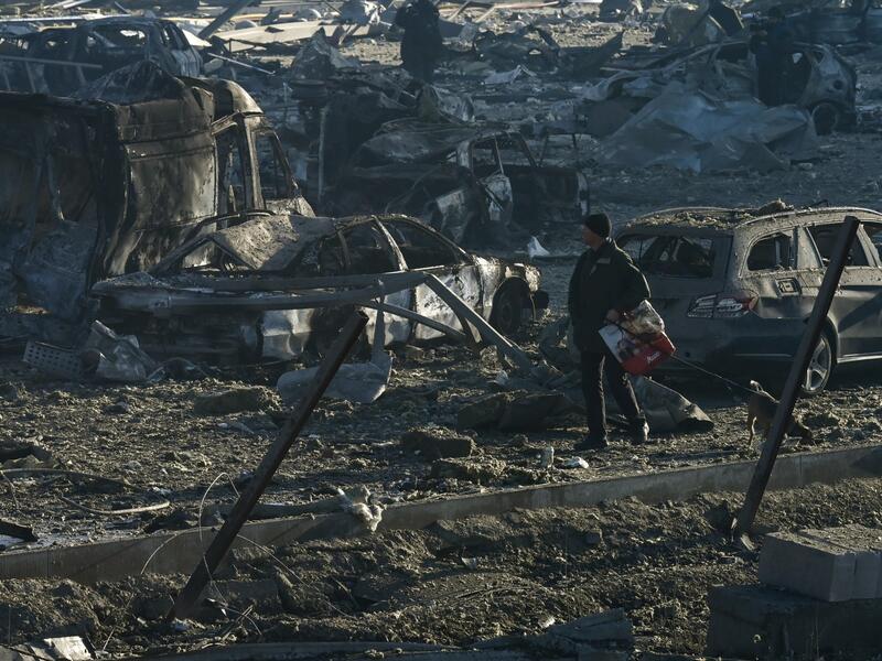 13 killed, 50 hurt in Russian missile strike on busy Ukraine shopping mall