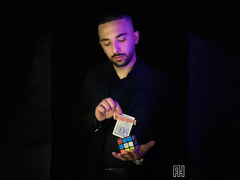 Halawani is Jordan's most active illusionist
