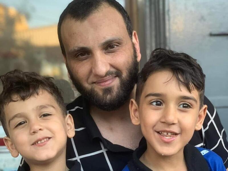 الفنان هاني رمضان بعد الافراج عنه