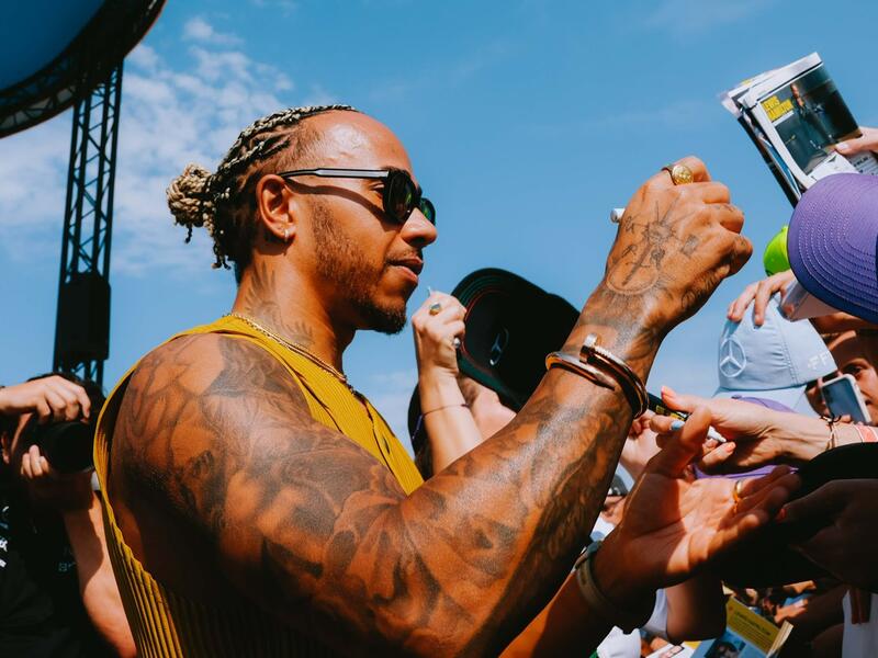 Lewis Hamilton (Image Credit: @LewisHamilton)