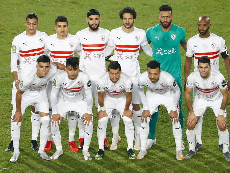 فريق الزمالك (المصدر: أ ف ب)