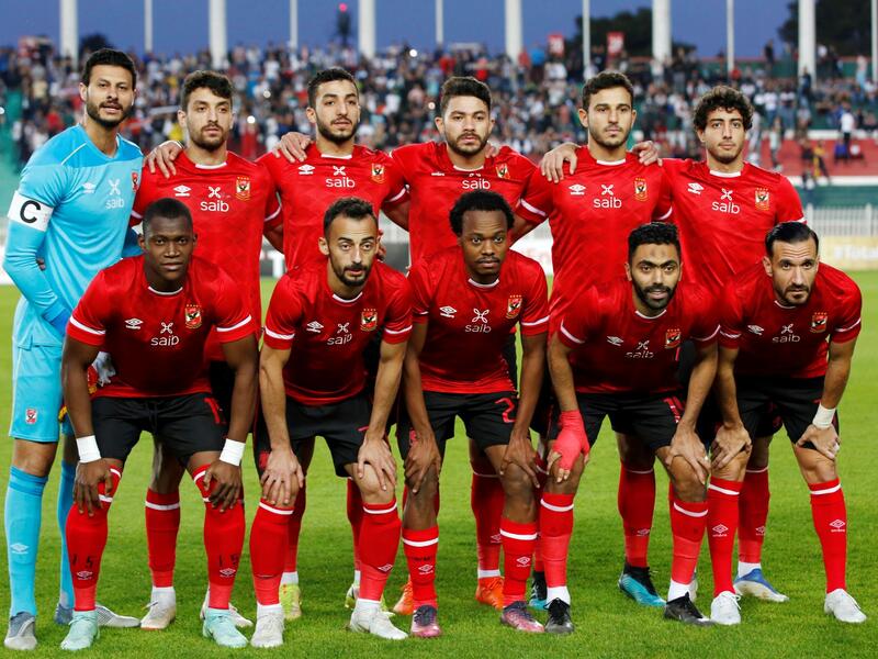 فريق الأهلي (المصدر: أ ف ب)
