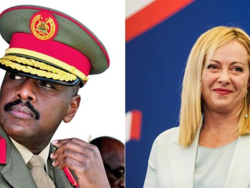  Kainerugaba (L) Meloni 