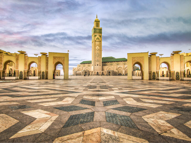 Hassan II Mosque in Casablanca