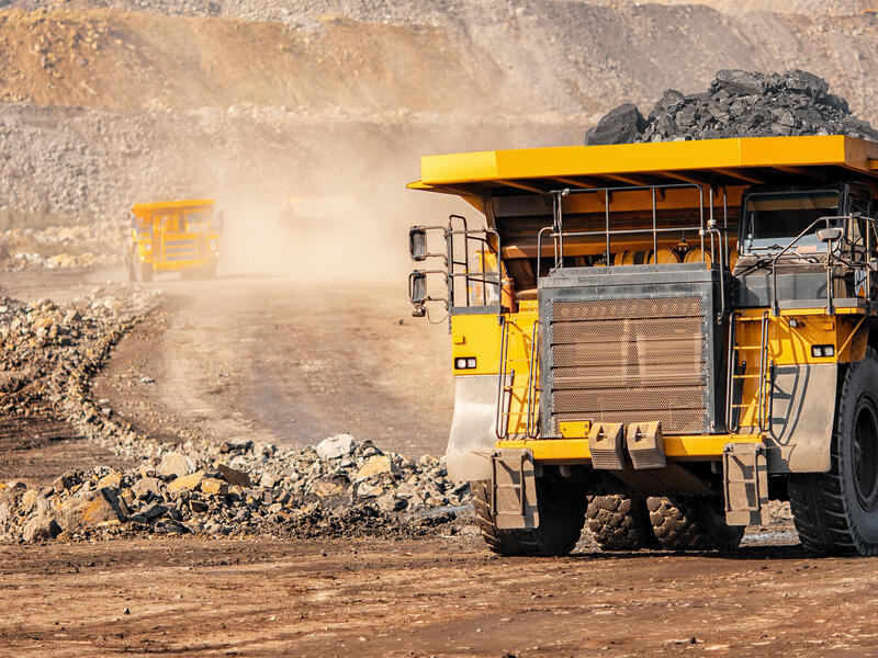 Mining truck