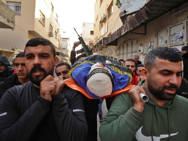 استشهاد 3 فلسطينيين برصاص القوات الاسرائيلية في مدينة جنين ومخيمها فجر اليوم الخميس (أ ف ب)