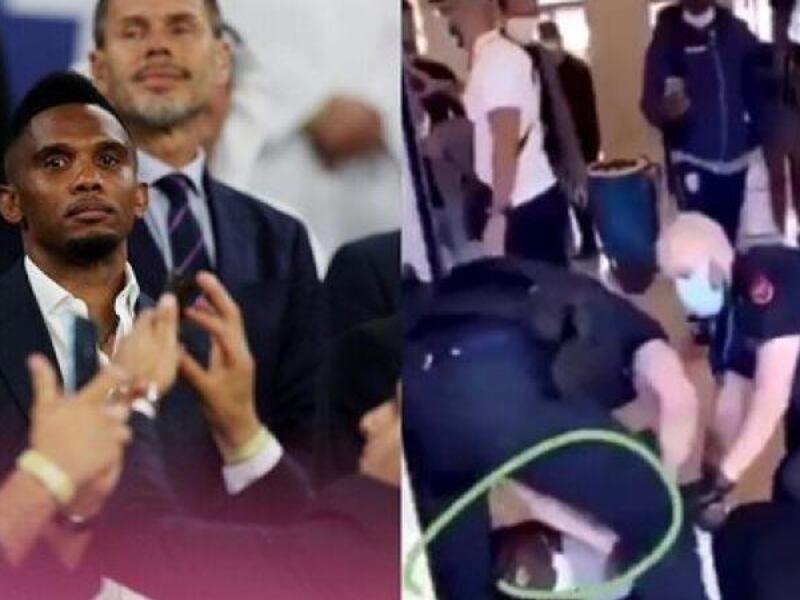 صاموئيل إيتو يعتدي على "يوتيوبر" جزائري