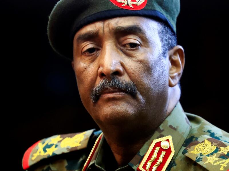 رئيس مجلس السيادة السوداني الفريق أول عبد الفتاح البرهان (أ ف ب)