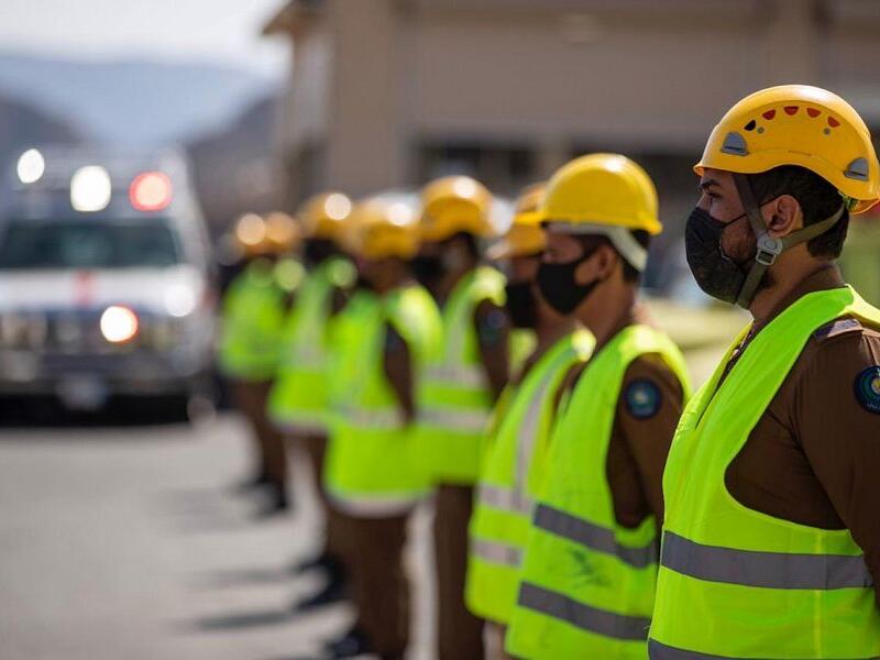  الحريق الذي نتج عنه إصابة امرأة ووفاة (7) أشخاص بينهم (3) أطفال