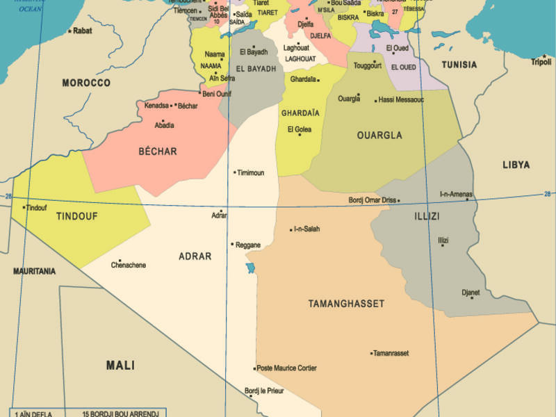 المغرب تطالب بولاية تندوف الجزائرية