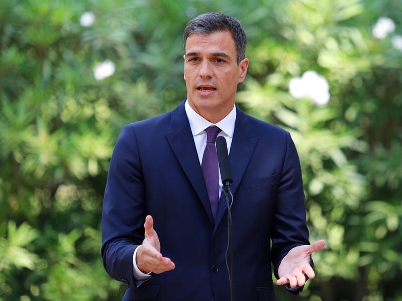 Spanish Prime Minister Pedro Sanchez