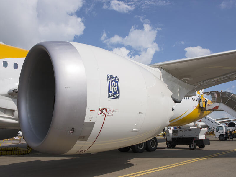 Rolls-Royce shares jump