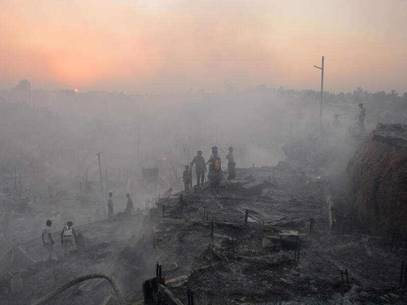 Rohingya refugees