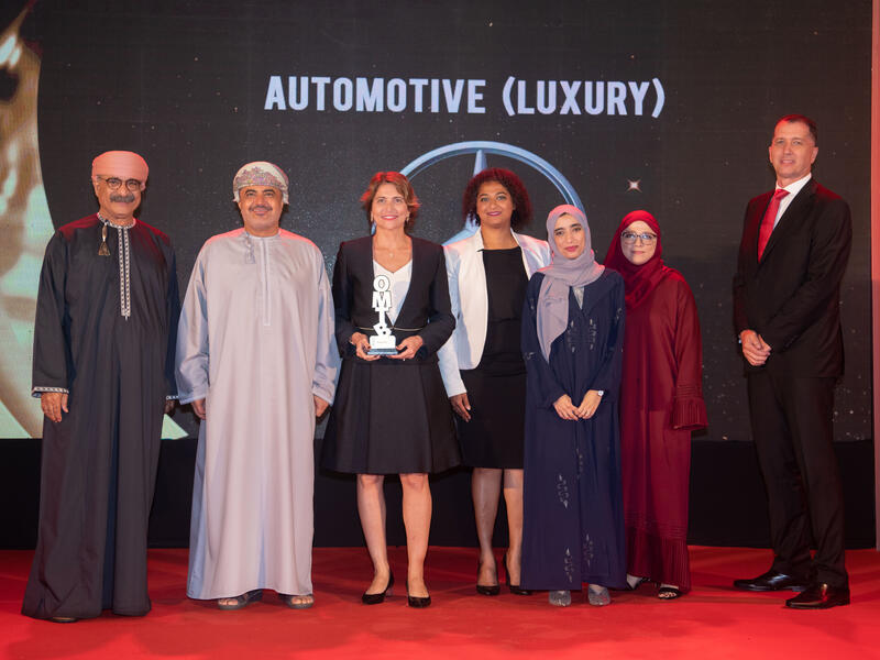 Mercedes-Benz wins Oman’s Most Trusted Brand for sixth successive year