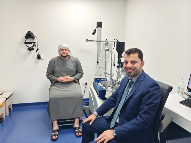 Moorfields Eye Hospital in Abu Dhabi saves the vision and the career of future dentist