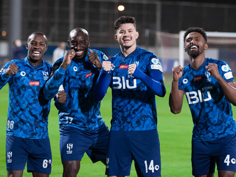 الهلال يلاقي الباطن اليوم (المصدر: Alhilal_EN@)
