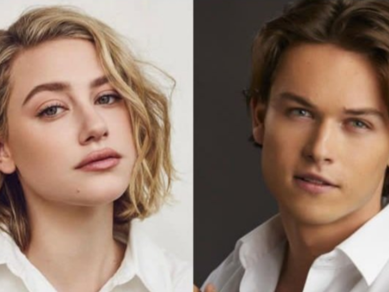 Lili Reinhart kisses Cole Sprouse lookalike
