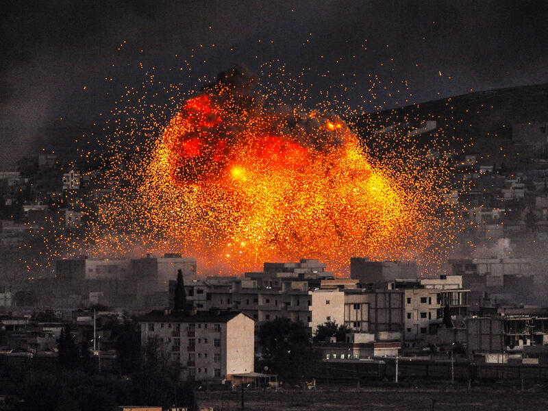 3 civilians injured in Israeli bombing on Homs 