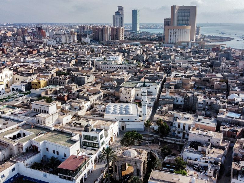 مشهد من العاصمة الليبية طرابلس