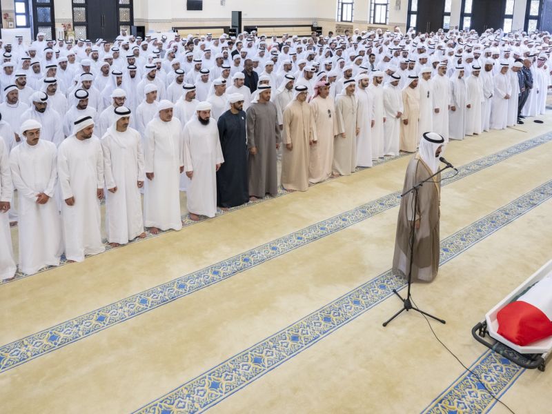 Funeral of Saeed bin Zayed