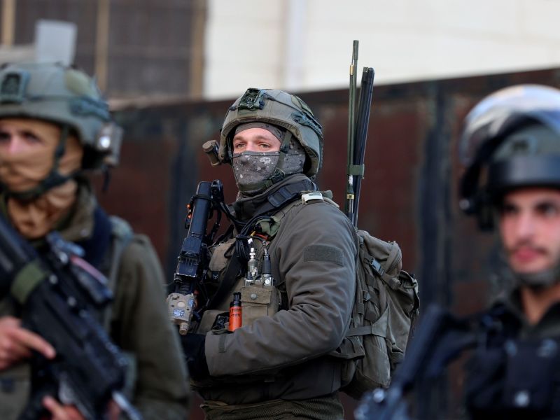 Israeli occupation forces