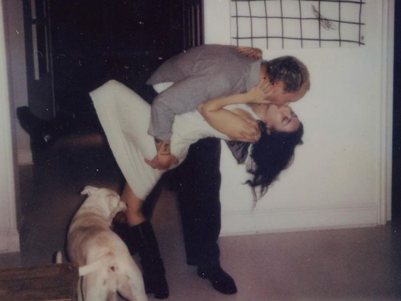 Charli xcx and George Daniel of The 1975 announce engagement. (Charli XCX/ Instagram)