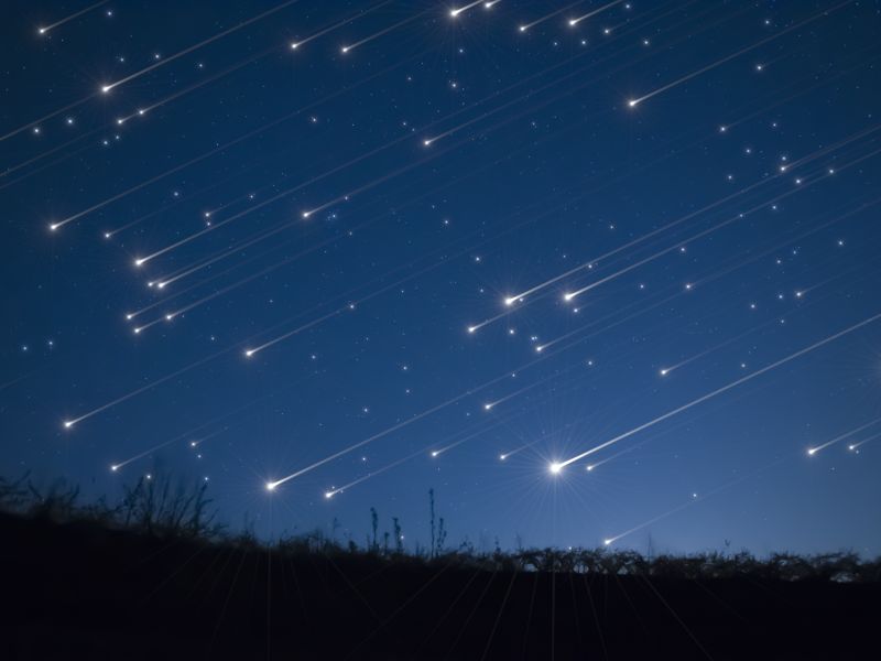 Leonid meteor shower