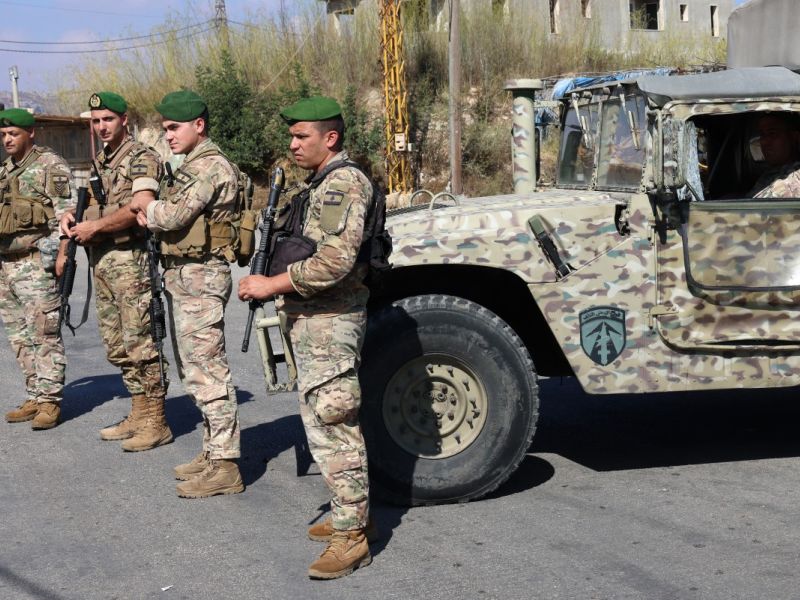 Lebanese soldiers