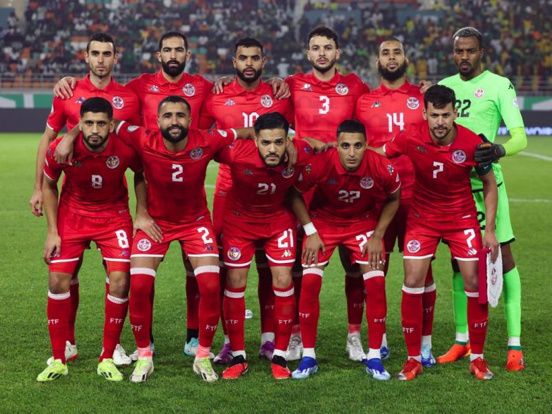 منتخب تونس (Photo by FADEL SENNA / AFP)