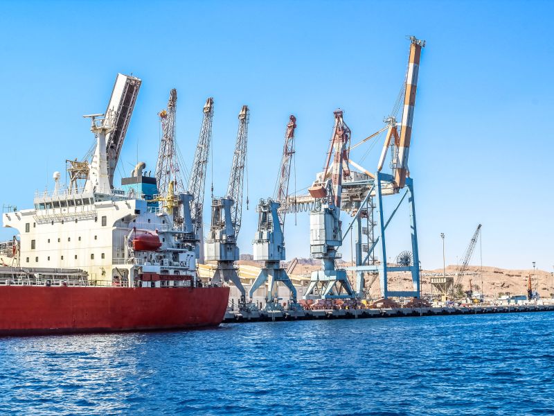 port in the Red Sea