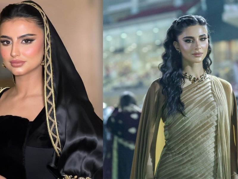 إطلالات المشاهير في اليوم الثاني من كأس السعودية
