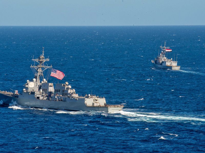 US navy forces
