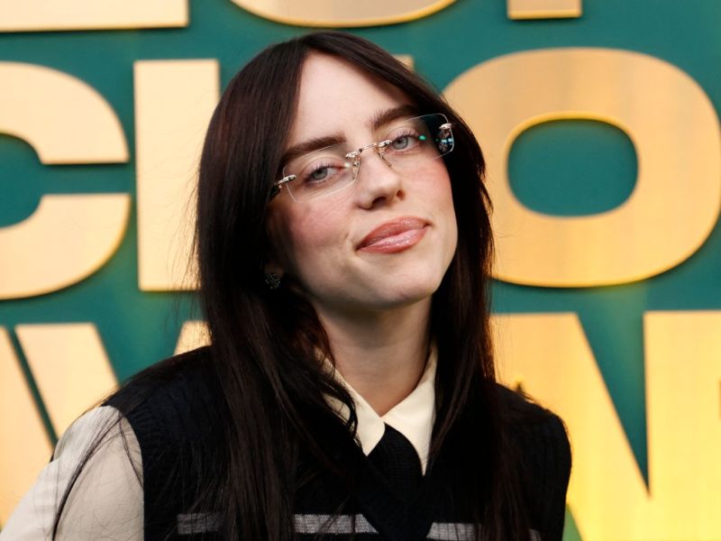 Billie Eilish shades TikTok stars at 2024 People’s Choice Awards, sparks feud with Bryce Hall. (Michael Tran/ AFP)