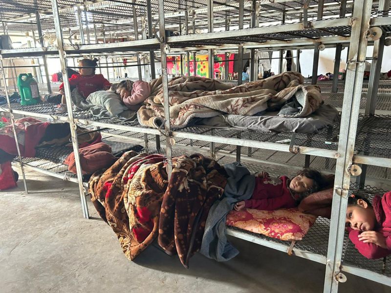 Images of displaced Gaza children sleeping in chicken coops in Rafah amidst outrage and a public outcry. (X)
