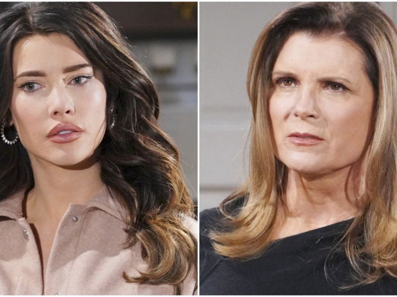 The Bold and the Beautiful spoilers: Steffy stabs Sheila to death. (CBS Soaps)