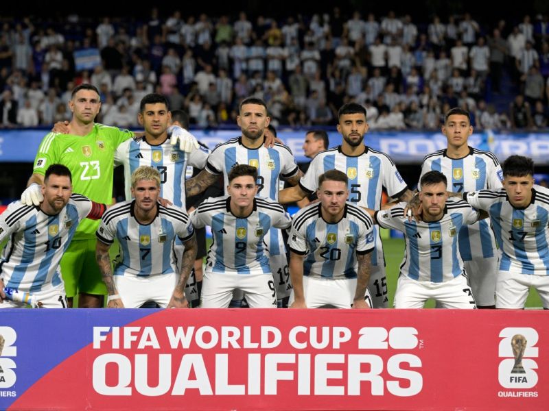 منتخب الأرجنتين (Photo by JUAN MABROMATA / AFP)