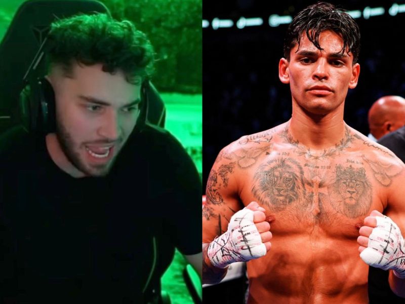 Adin Ross faces backlash over comments on Ryan Garcia’s mental health. (X)