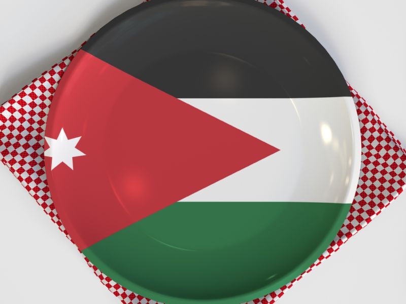 المكمورة الأردنية بمناسبة يوم العلم الأردني