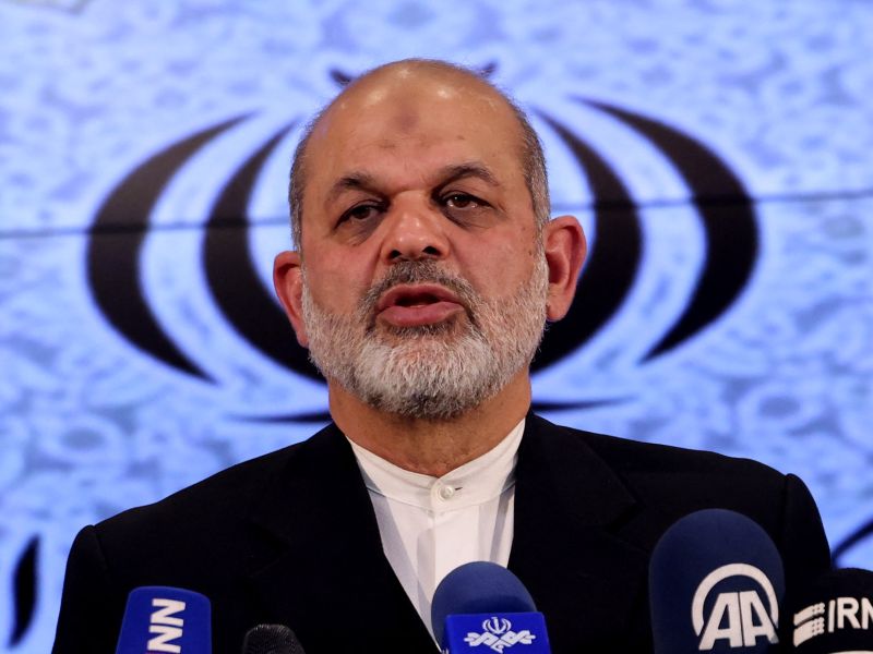 Iranian Interior Minister Ahmad Vahidi