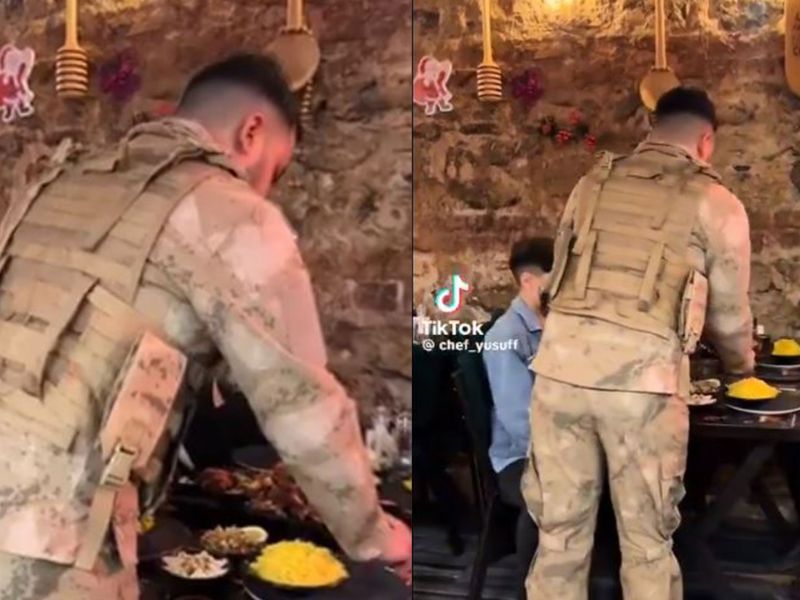 Syrian waiter