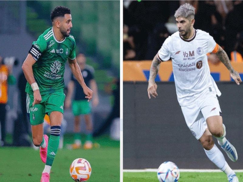 الاتفاق والاتحاد والشباب ضد الأهلي