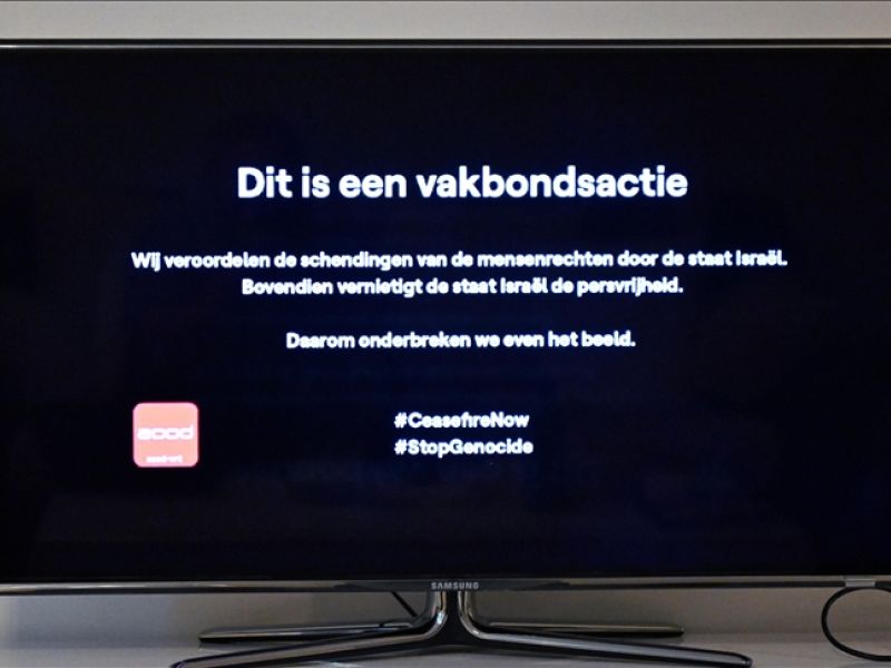 Belgium's VRT network disrupts Eurovision finals broadcast to condemn Israeli crimes