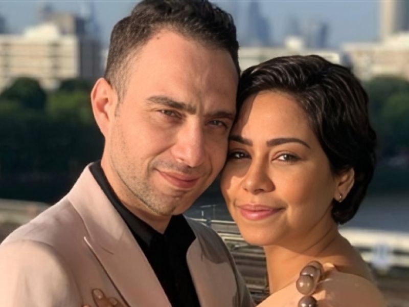 Egyptian artist Sherine Abdel Wahab and her ex-husband Hossam Habib