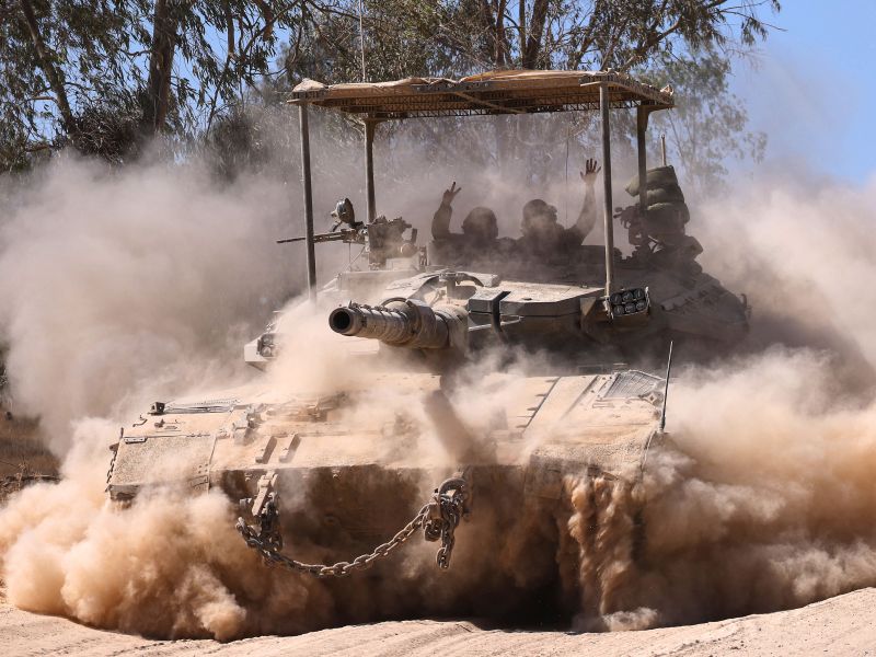 Ambushes on Israeli forces in Gaza