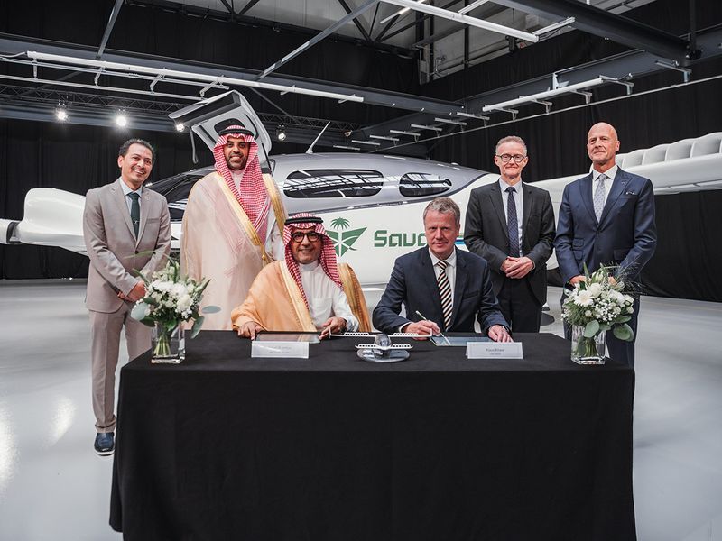 Saudia Group signed a deal to buy 100 jets from Lilium