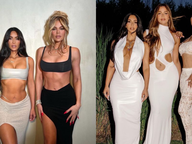 Kim Kardashian Khloe Kardashian
