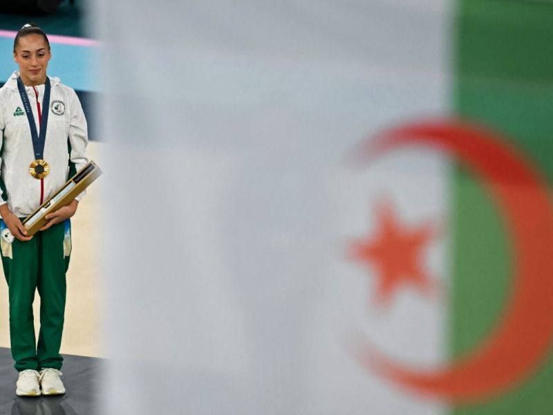 نيمور تفوز بالذهب (Photo by Paul ELLIS / AFP)