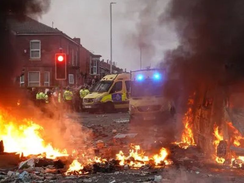 UK riot violence
