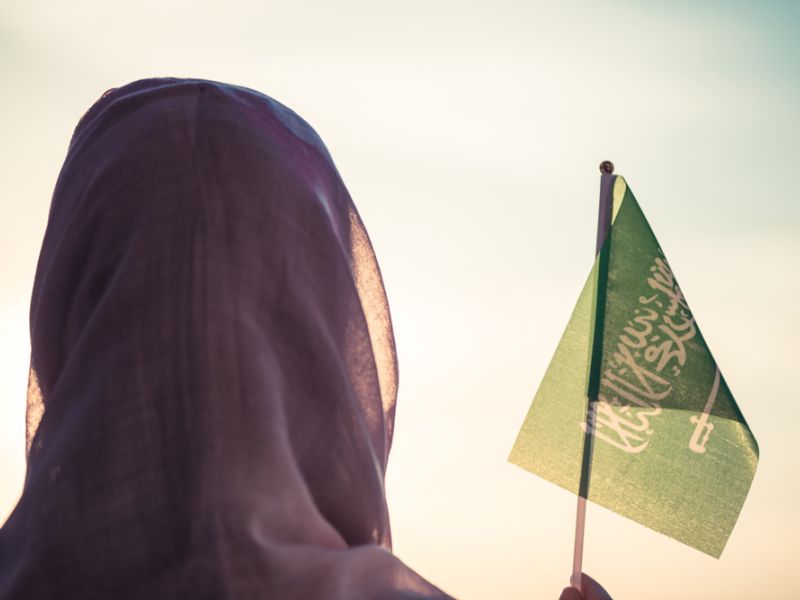 Saudi woman in Australia